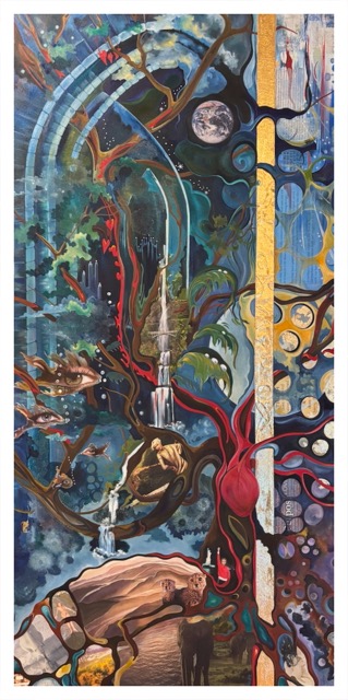 November 6, 2024 Take Your Broken Heart and Make Art #2 24x48 ~ 2025