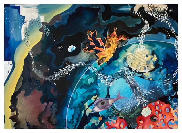 Earthrise #5 18x24 ~ 2024