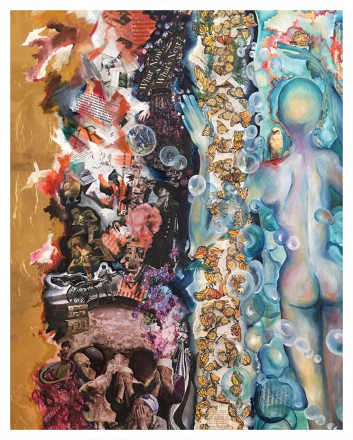 XR #1 ~ The Edge of Nonexistance ~ 24x30 ~ 2019