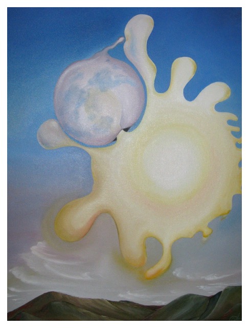 Where the Heavens Meet #1 18x24 ~ 2004